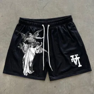 Angel Vintage Stretch Shorts