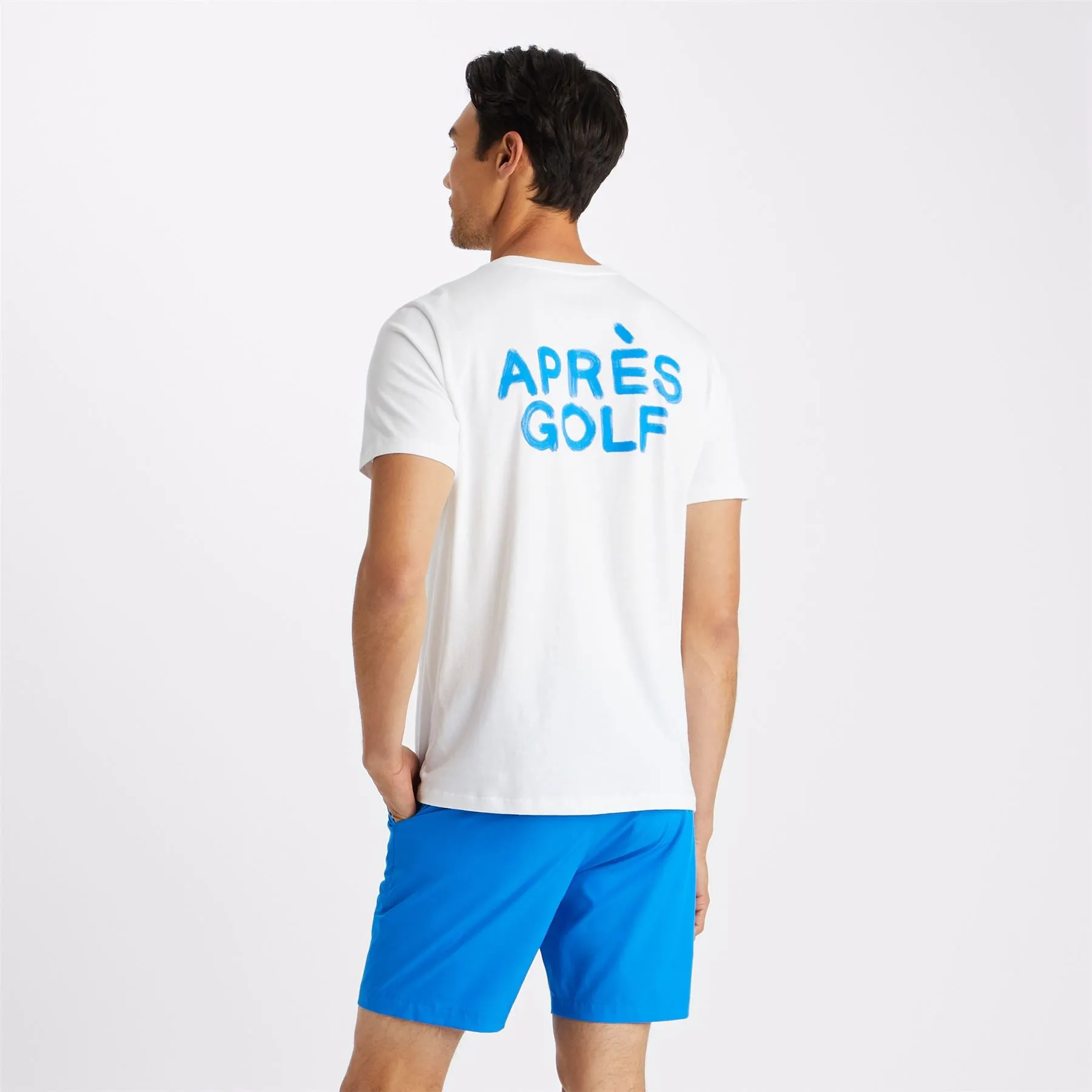 Apres Golf Cotton Tee Snow