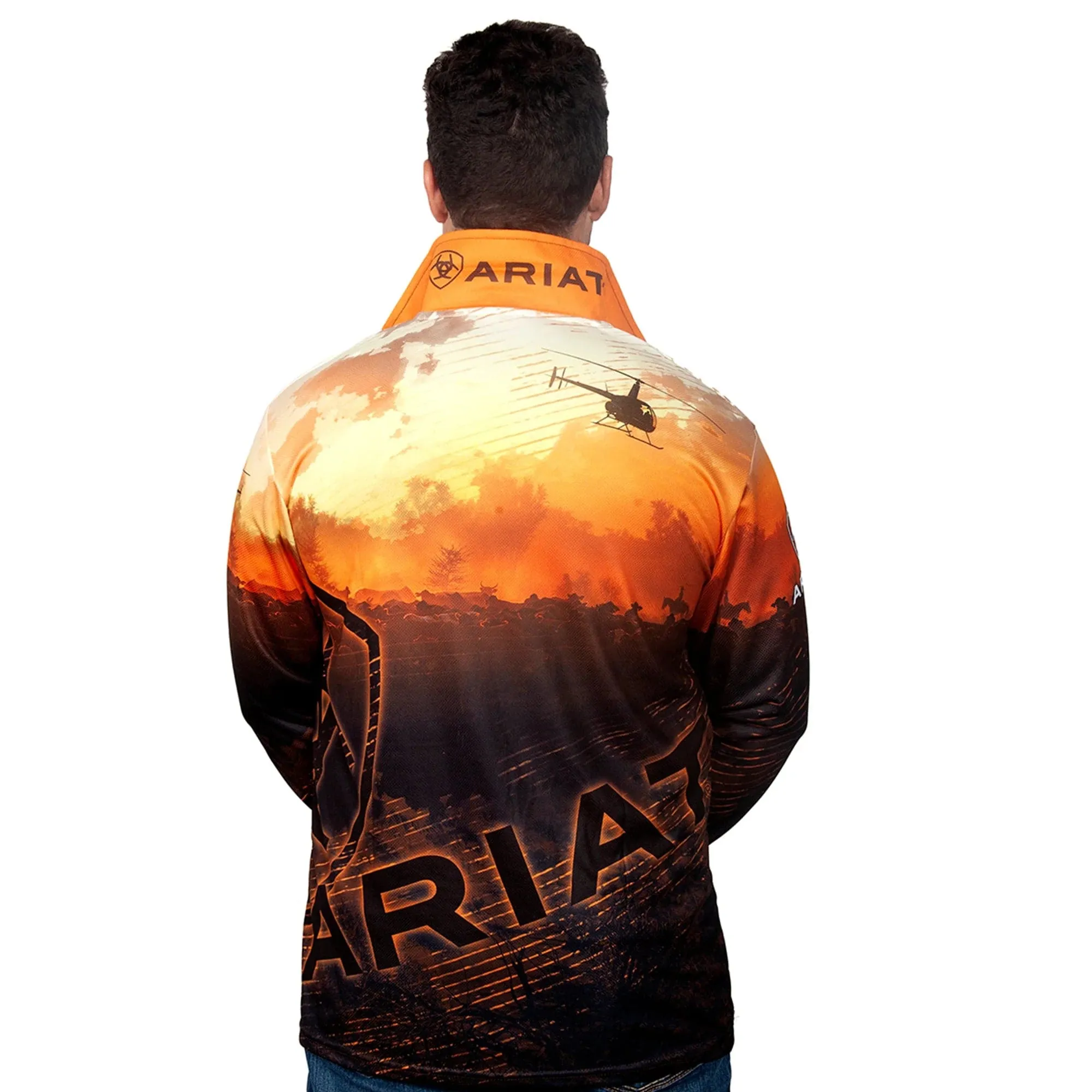 Ariat Mens Western Fishing Shirt