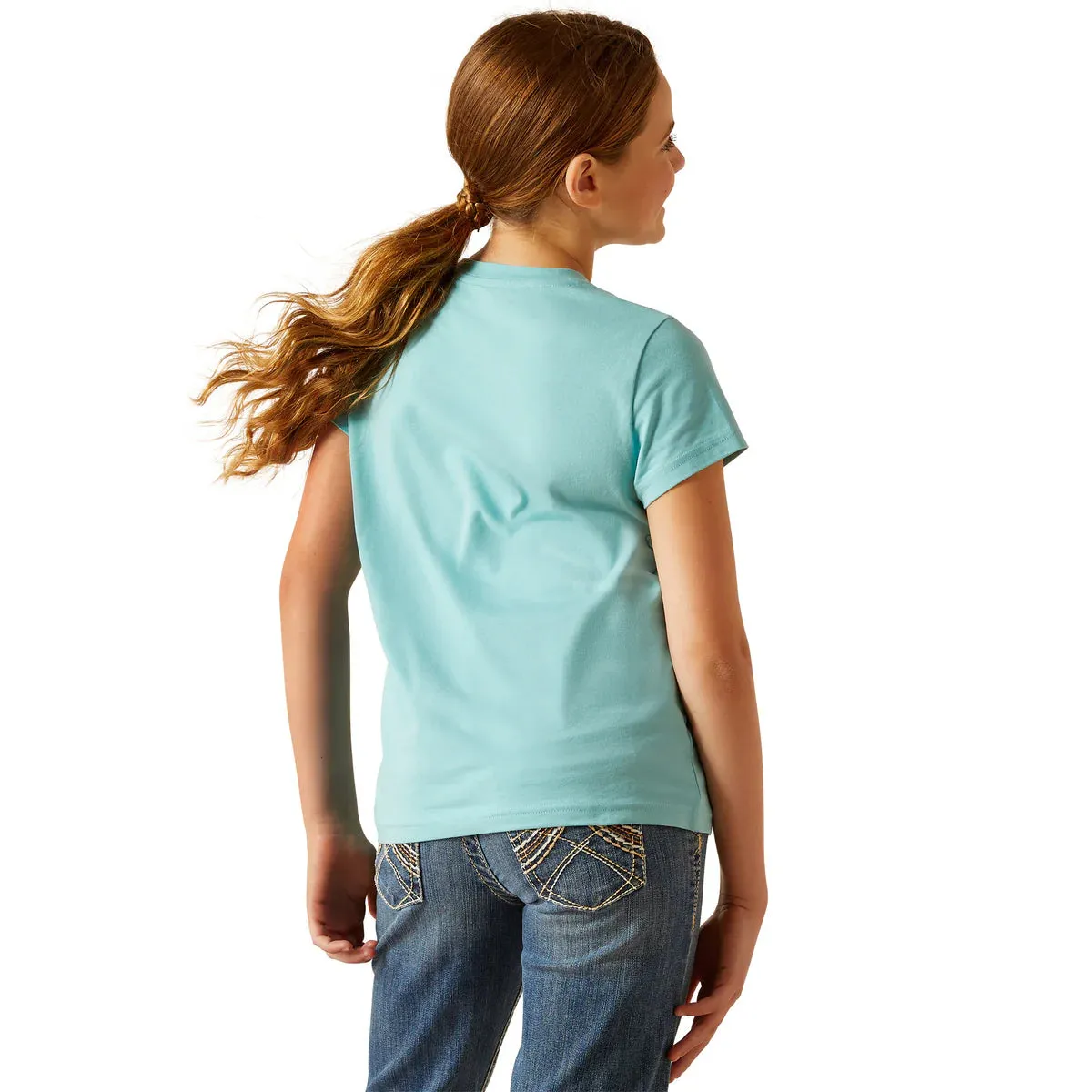 Ariat Yth Little Friend SS T-Shirt Marine Blue