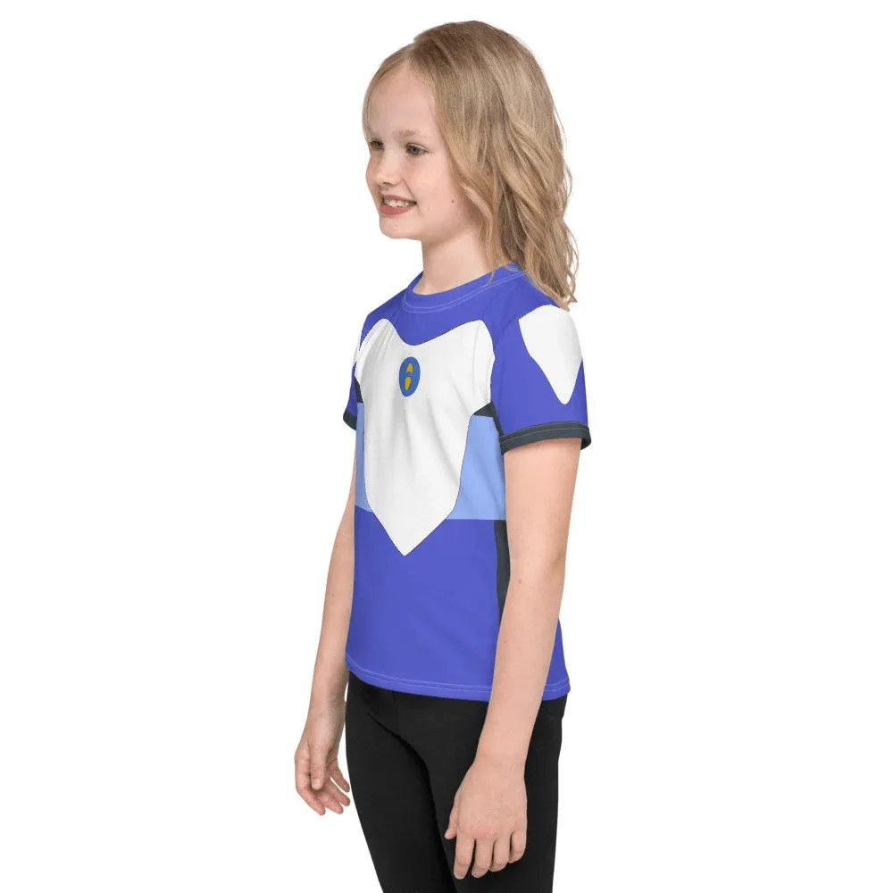 Ash - Ultra Guardian Blue Kids T-Shirt