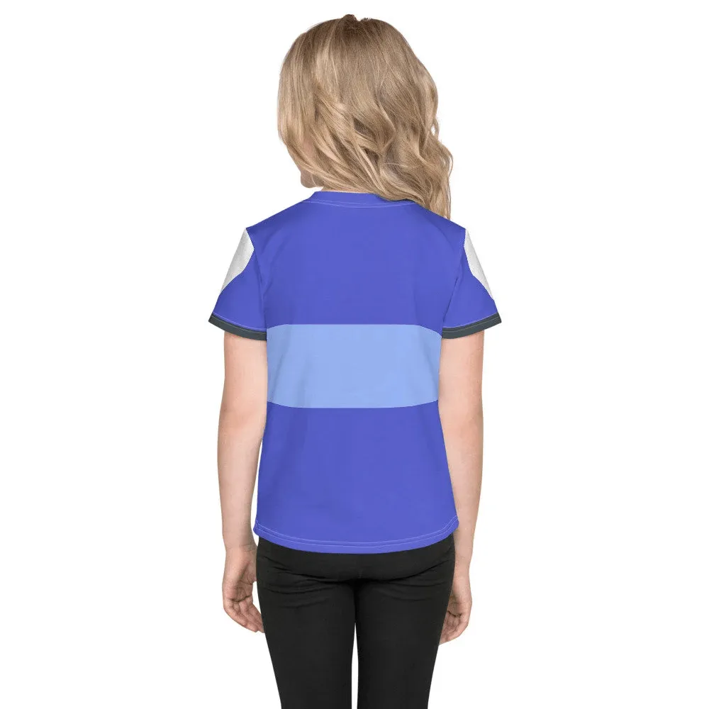 Ash - Ultra Guardian Blue Kids T-Shirt