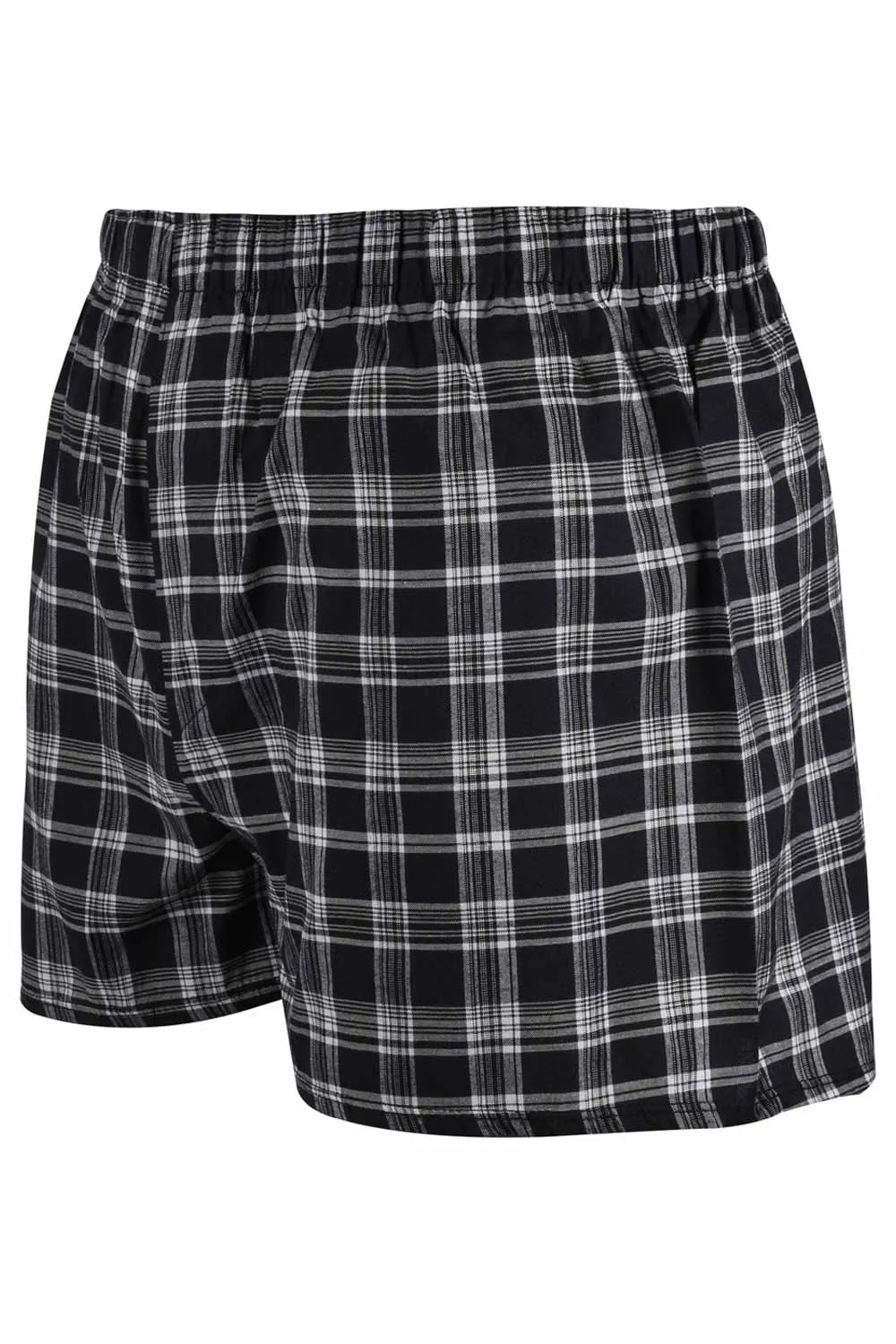 Assorted Men Woven Check Boxer - 4 Pack