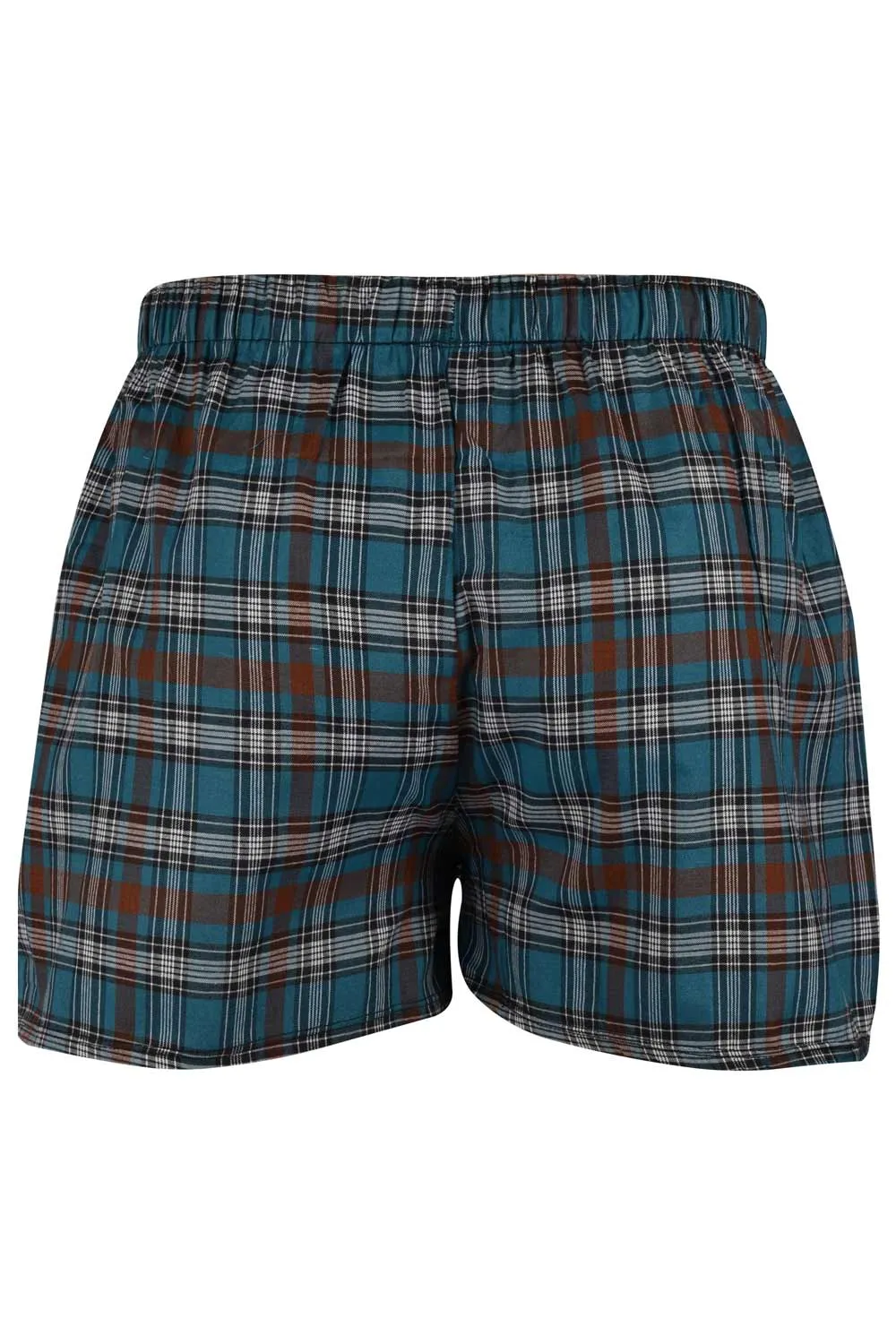 Assorted Men Woven Check Boxer - 4 Pack