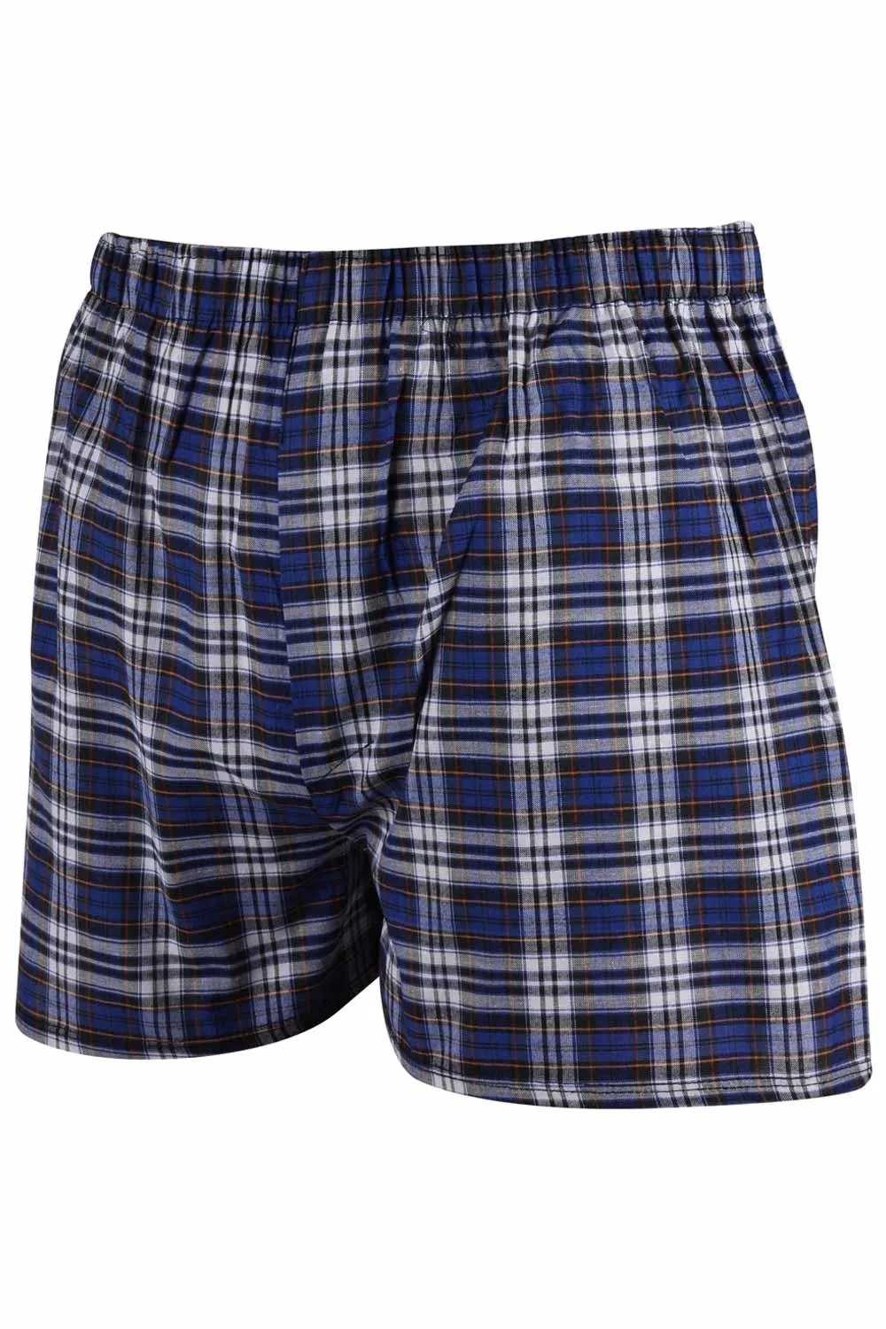 Assorted Men Woven Check Boxer - 4 Pack