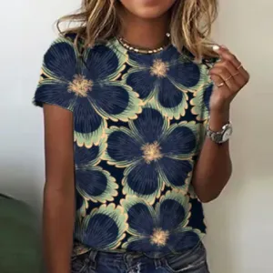 Audrey blouse: floral print