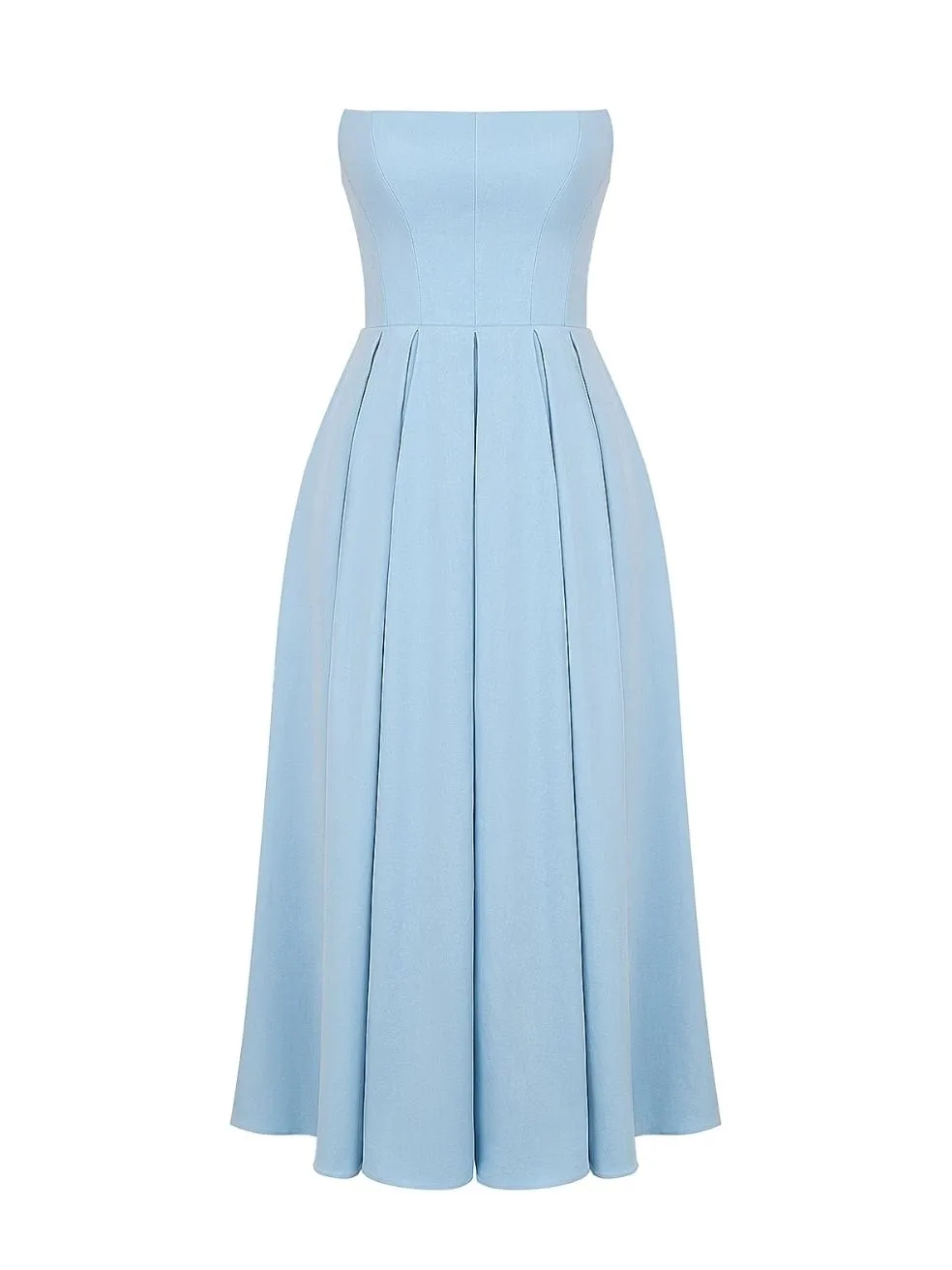 Audrey Dress in Tuscan Blue