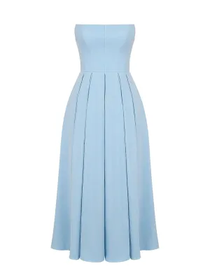 Audrey Dress in Tuscan Blue