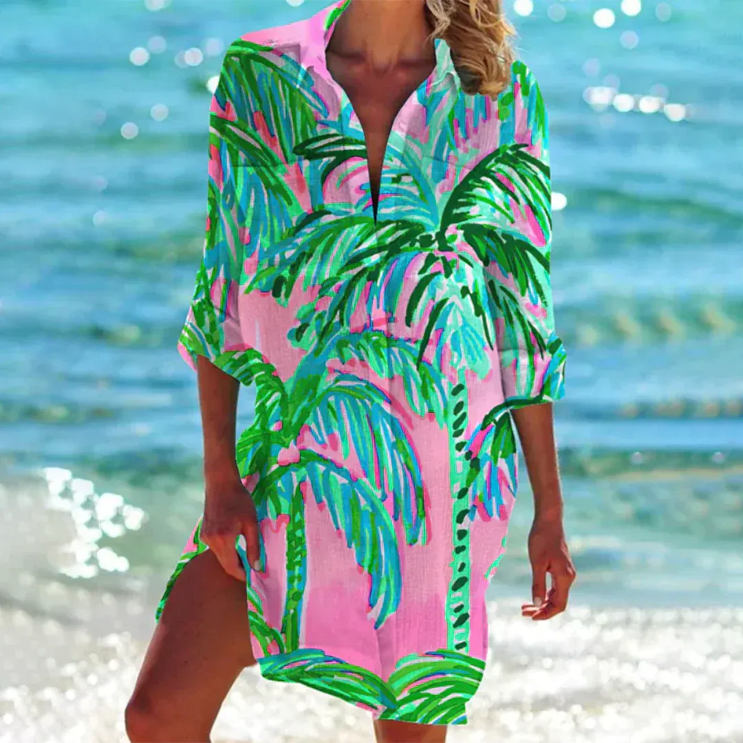 Audrey - Elegant shirt dress