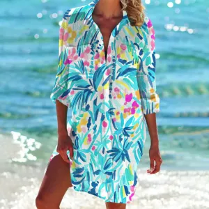 Audrey - Elegant shirt dress