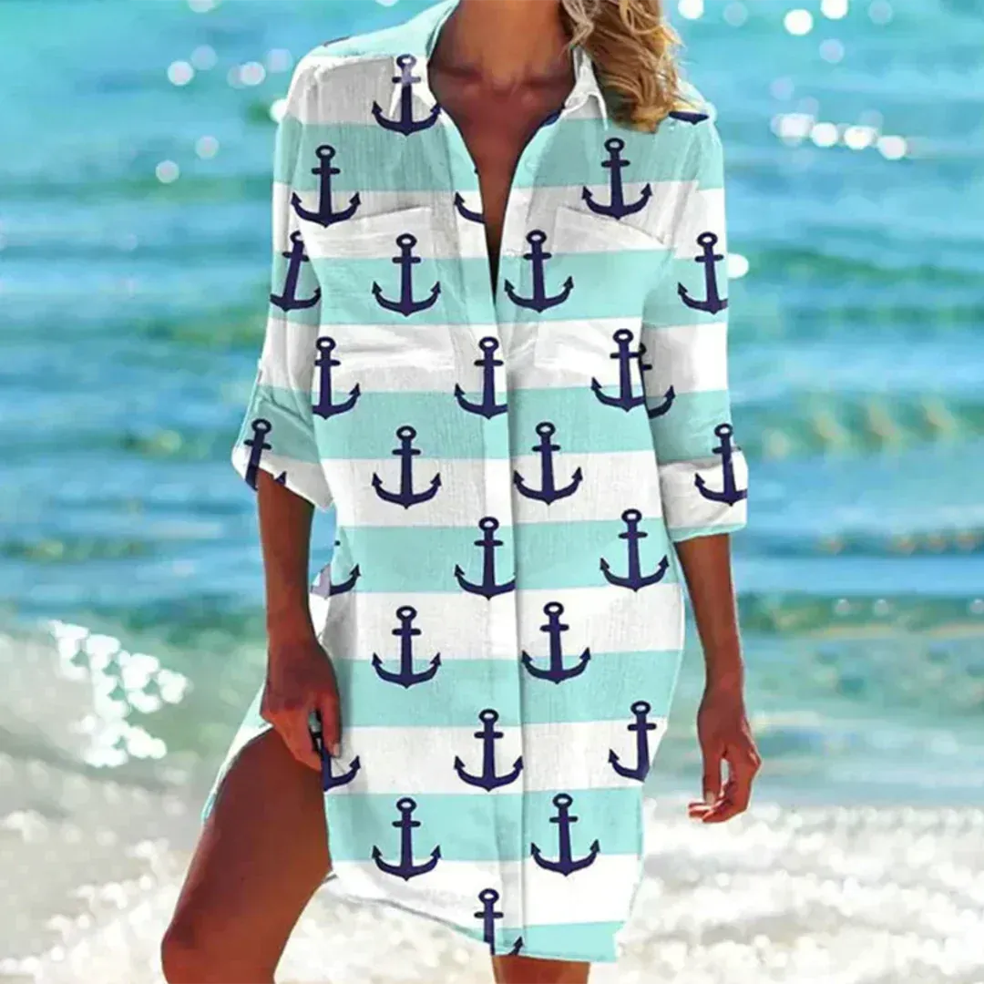 Audrey - Elegant shirt dress