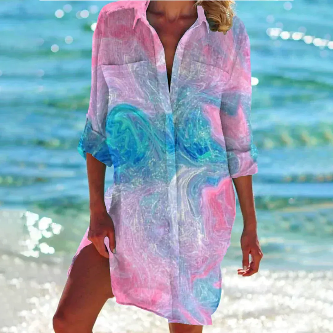 Audrey - Elegant shirt dress