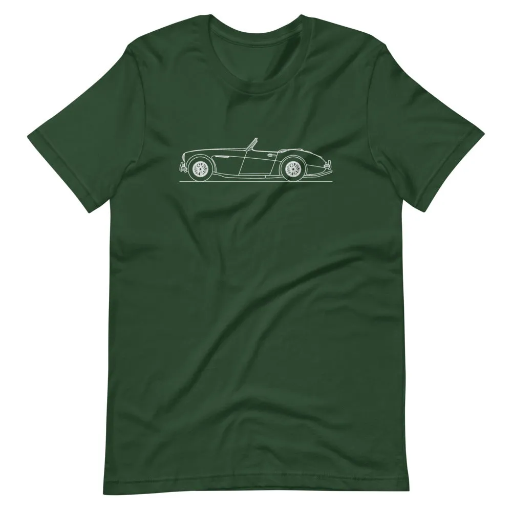 Austin-Healey 3000 silhouette T-shirt