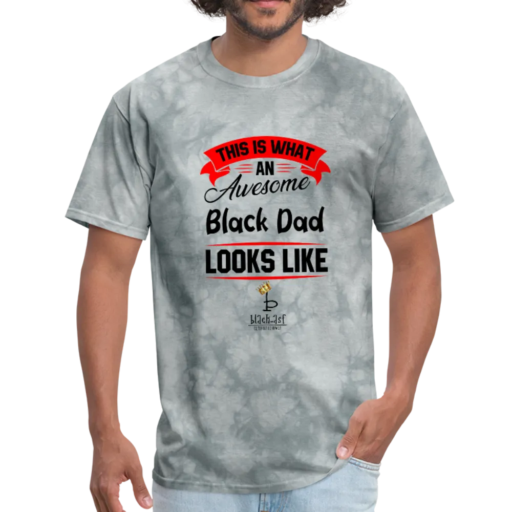 Awesome Black Dad Tee