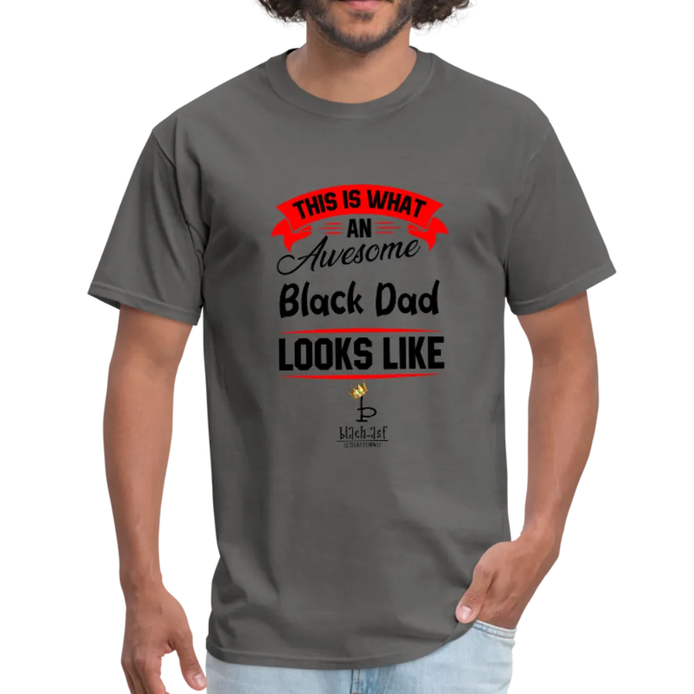 Awesome Black Dad Tee