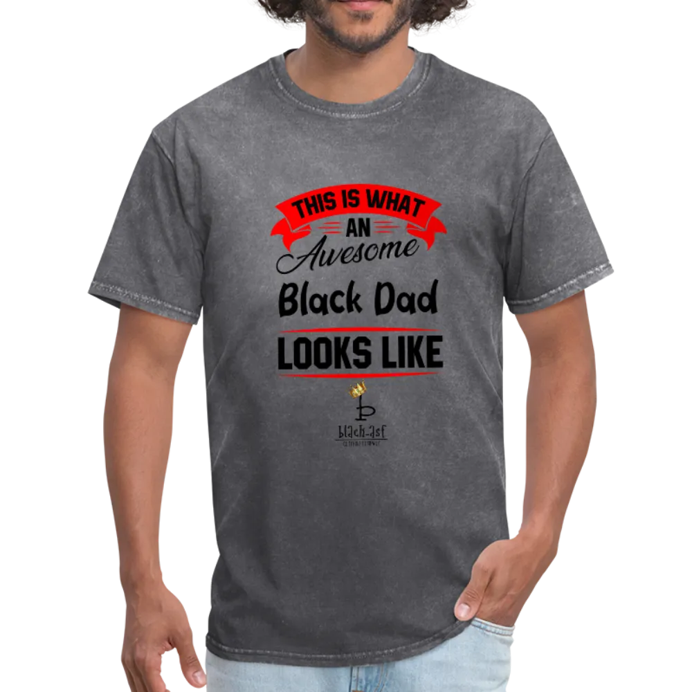 Awesome Black Dad Tee