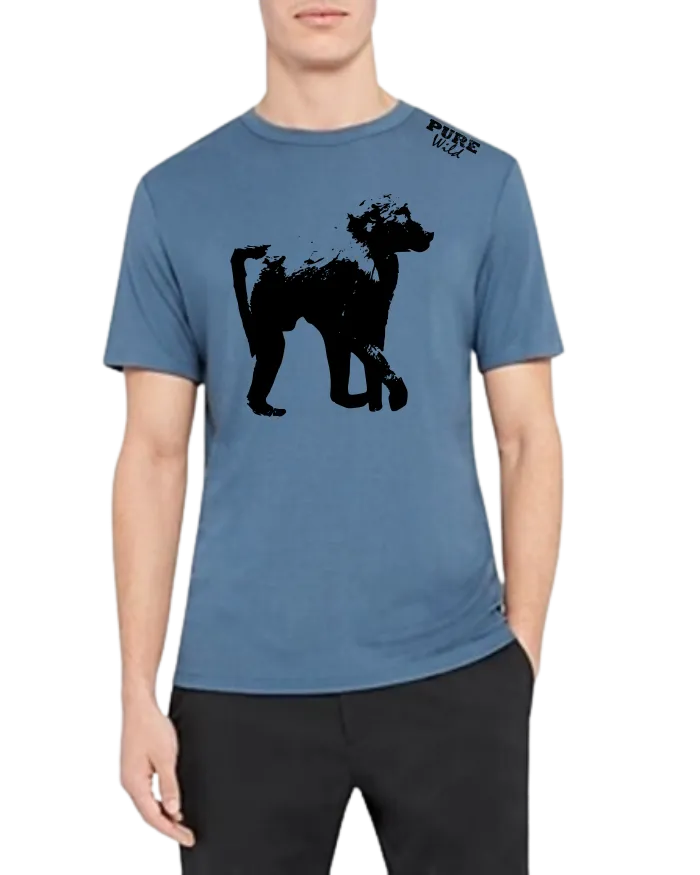 Baboon T-Shirt For A Real Man