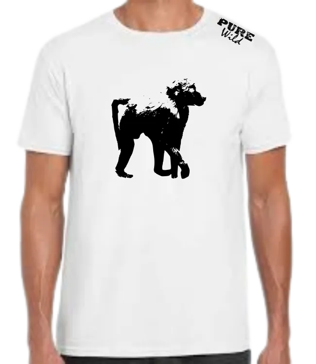 Baboon T-Shirt For A Real Man