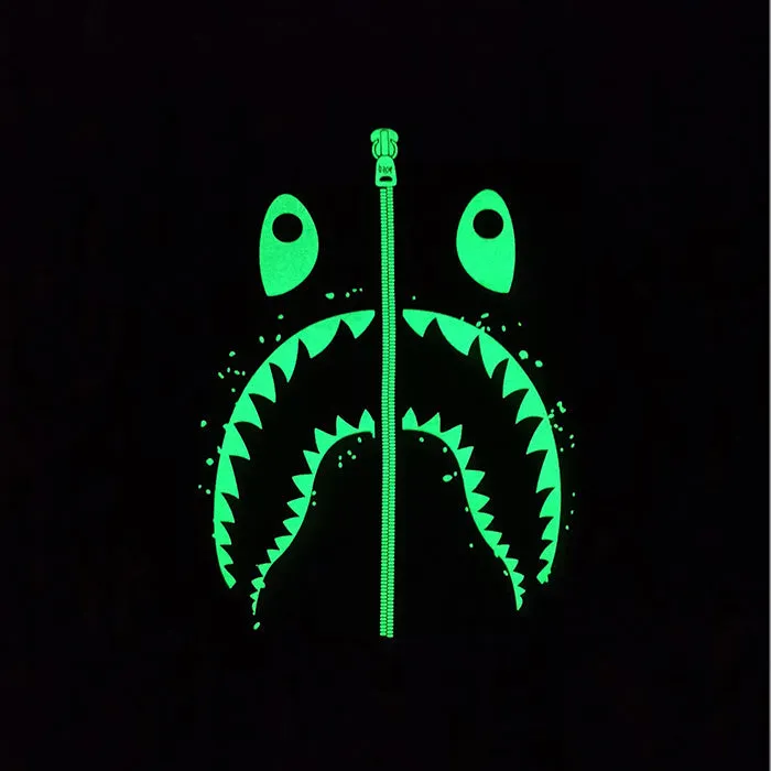 BAPE Glow Color Camo Shark T-Shirts