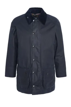 Barbour Beaufort Wax Jacket - Navy