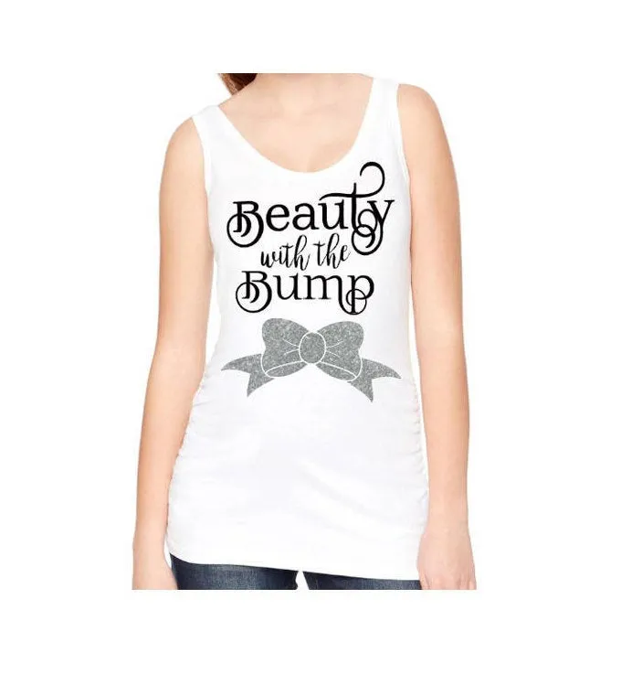 Beauty with the Bump | Beast behind the bump | matching Shirt | Couple Shirts | Baby Shirts