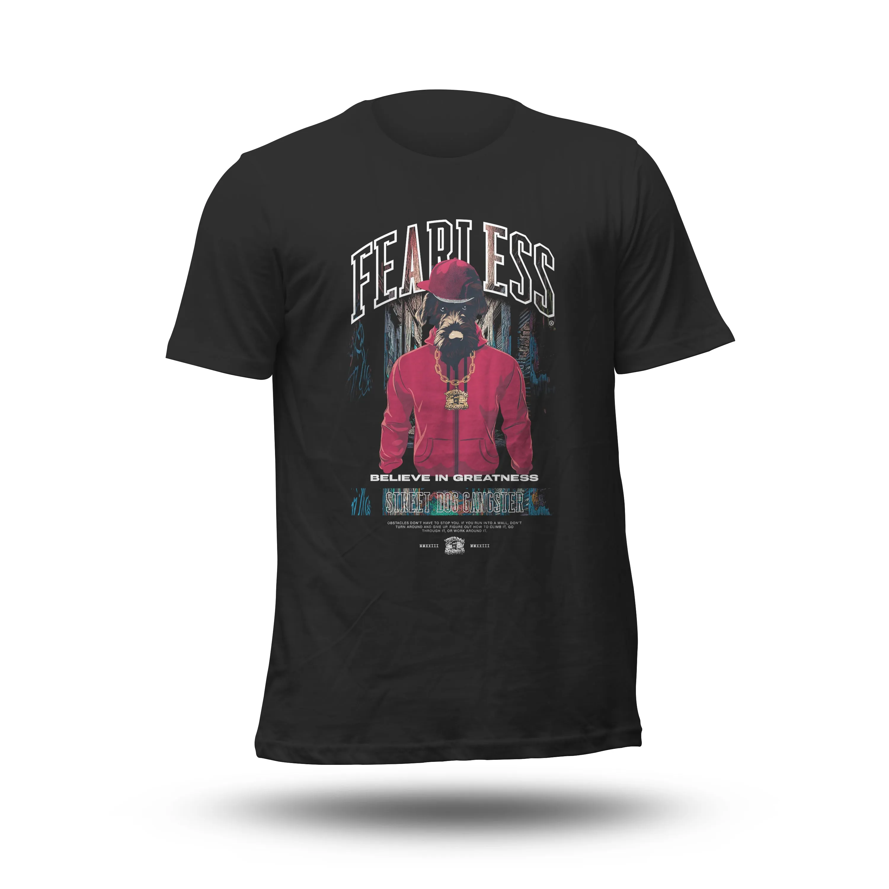 Believe In Greatness Streetwear T-Shirt