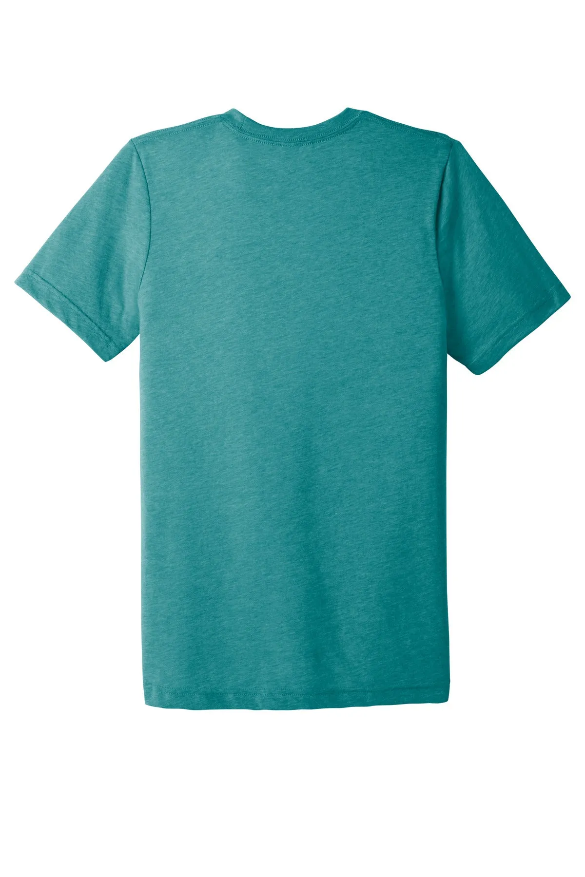 BELLA CANVAS  Unisex Triblend Short Sleeve Tee. BC3413 Teal Triblend
