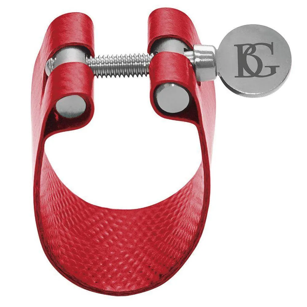 BG Eb Clarinet Flex Fabric Ligature ~ Red