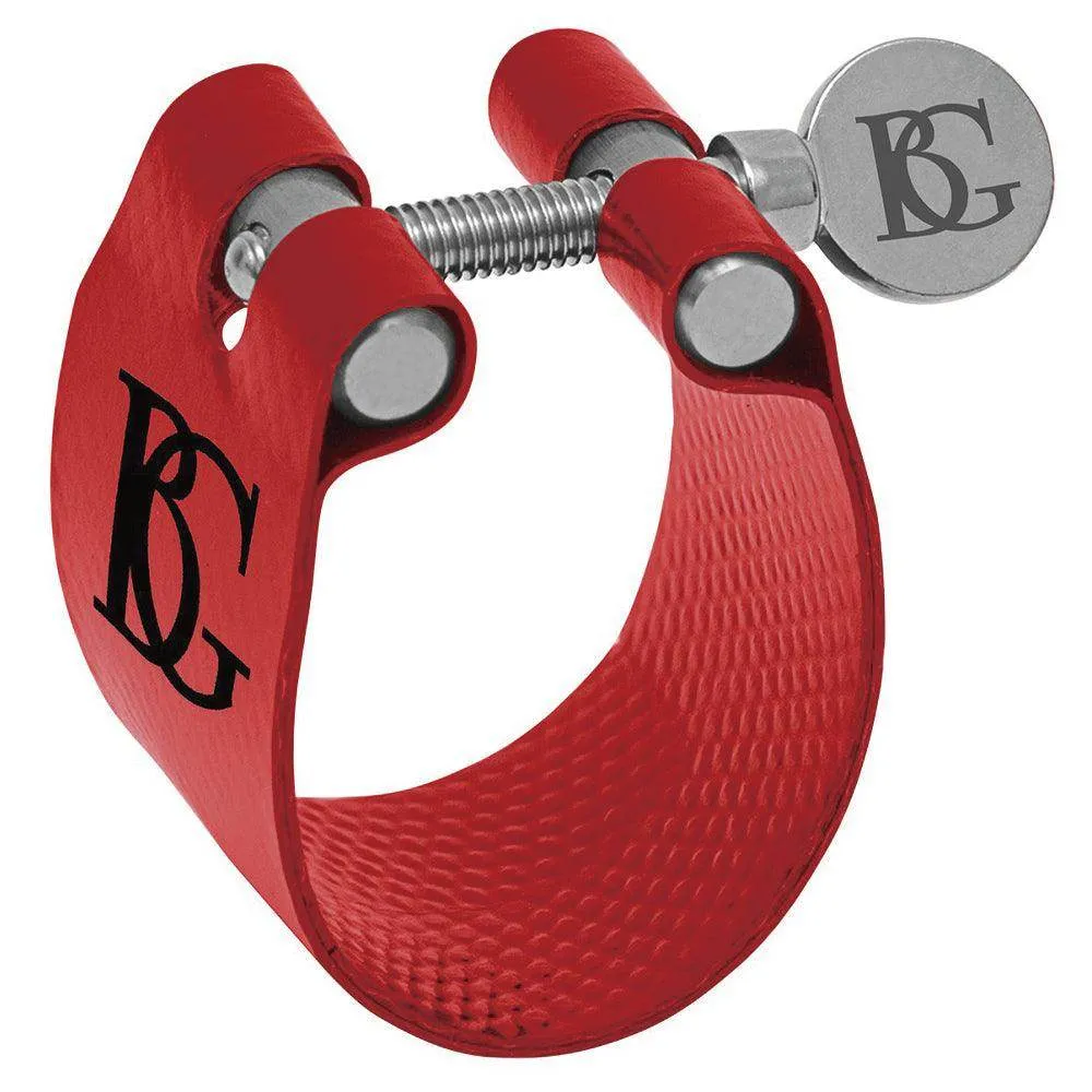 BG Eb Clarinet Flex Fabric Ligature ~ Red