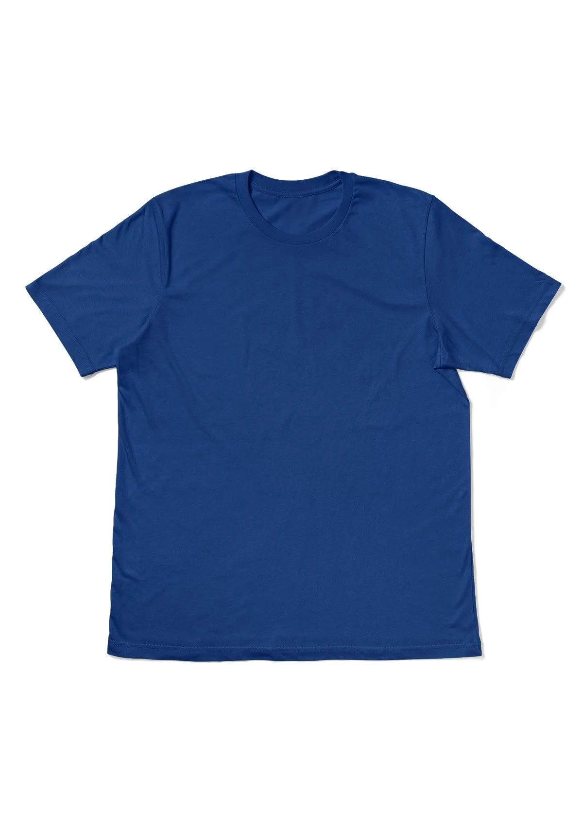 Big & Tall Royal Blue Airlume Cotton T-Shirt - Sizes 2X-6
