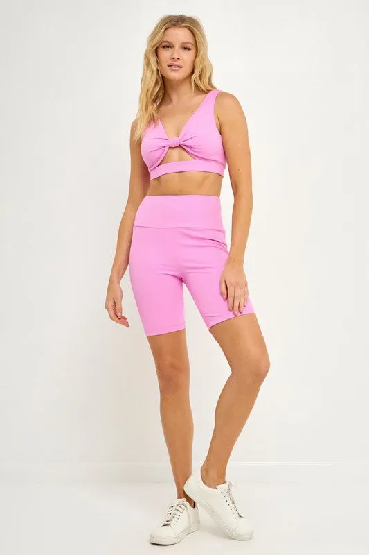 Biker Shorts (Coral, Pink, or Navy)