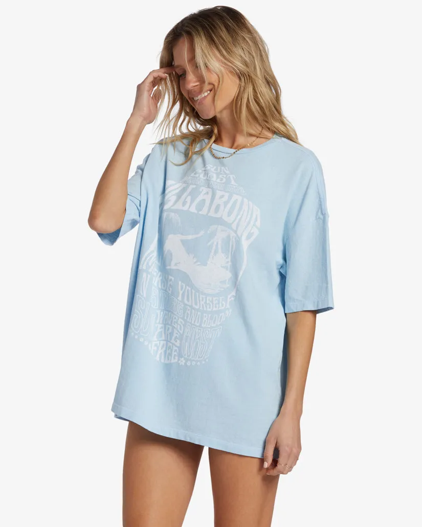 Billabong Sun Coast T-Shirt- Bliss Blue