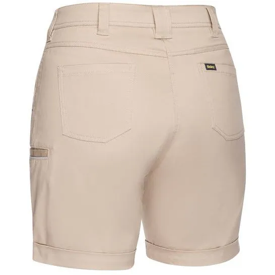 Bisley BSHL1015 Ladies Stretch Mid Rise Short