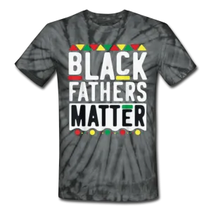 Black Fathers Matter Father's Day Men/Unisex Premium Adult Tie Dye T-Shirt