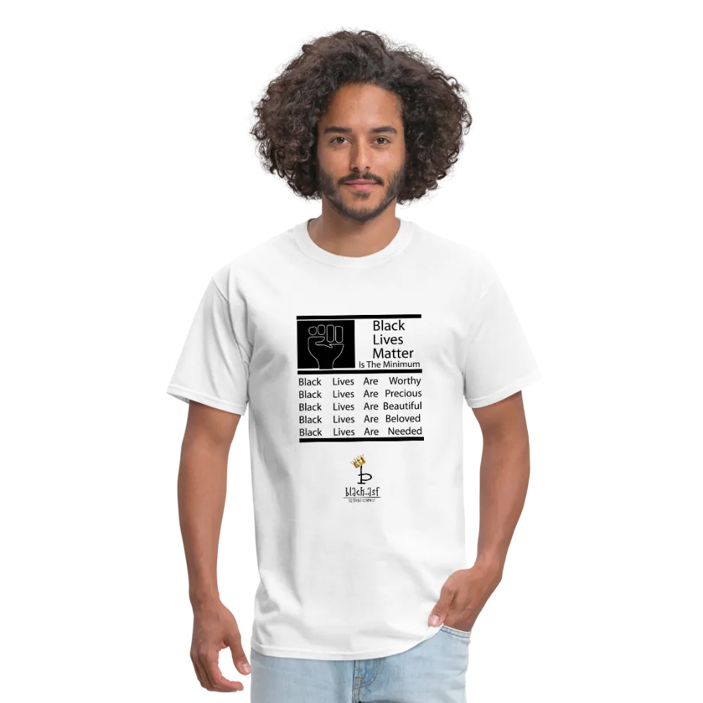 Black Lives Matter is the minimum Tee