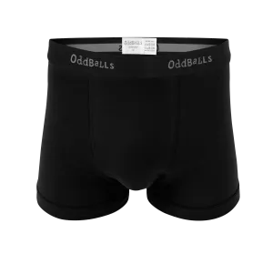Black/Grey OddBalls - Mens Boxer Shorts