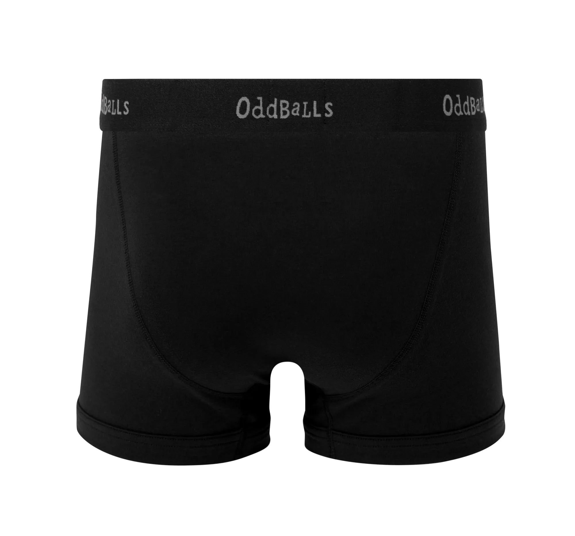 Black/Grey OddBalls - Mens Boxer Shorts