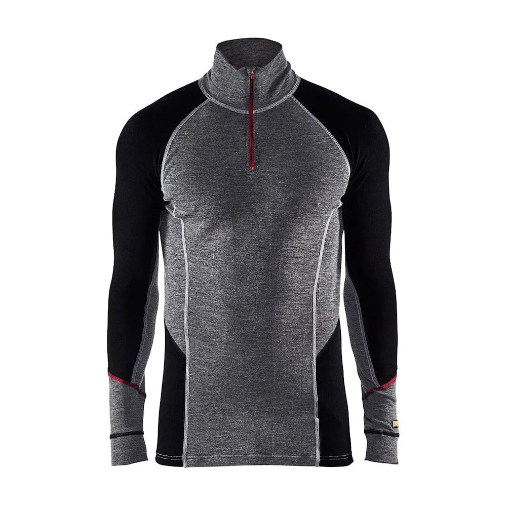 Blaklader Underwear Zip-Neck Top Xwarm, 100% Merino 4699
