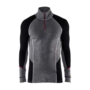 Blaklader Underwear Zip-Neck Top Xwarm, 100% Merino 4699