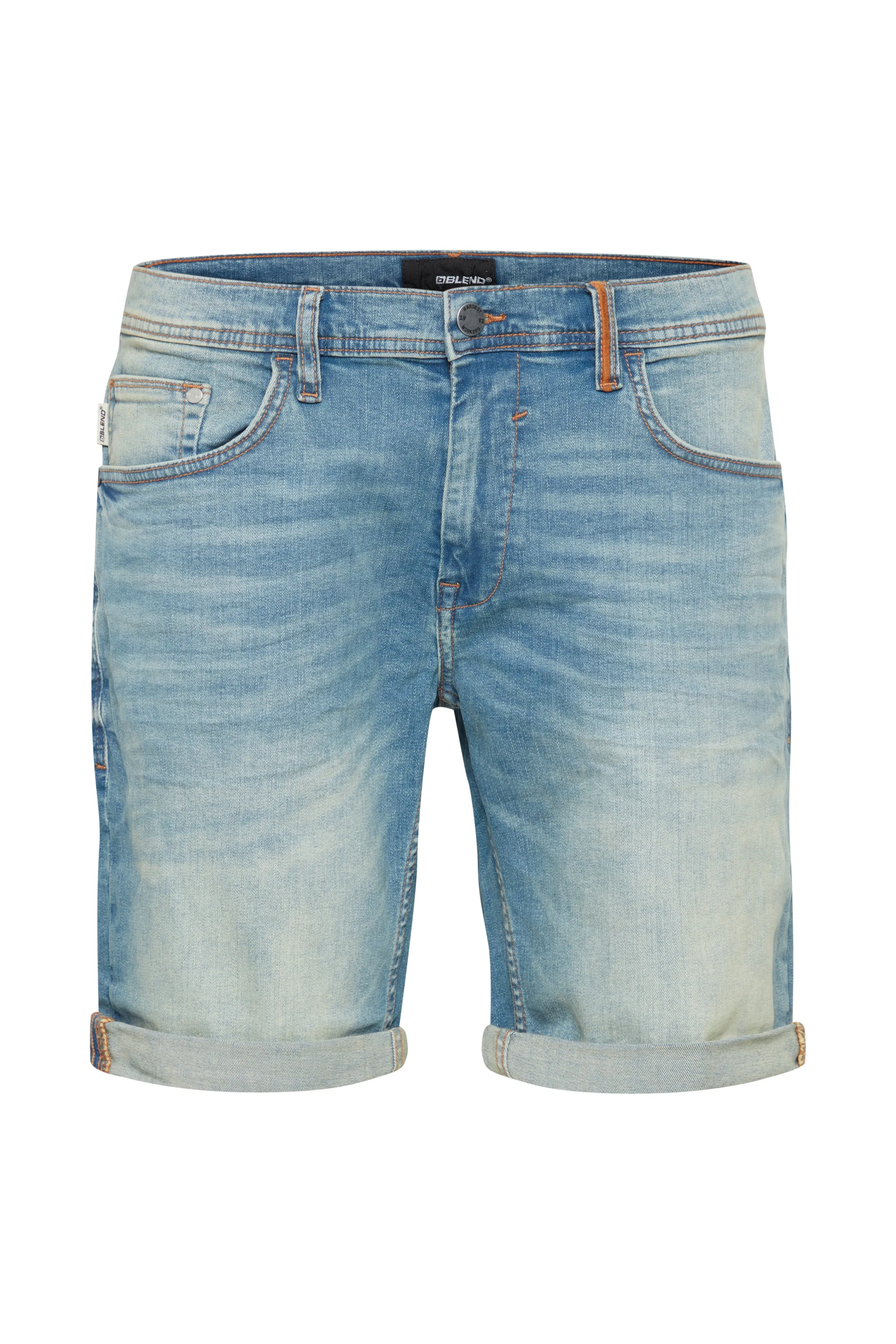 Blend Middle Blue Stretch Denim Shorts