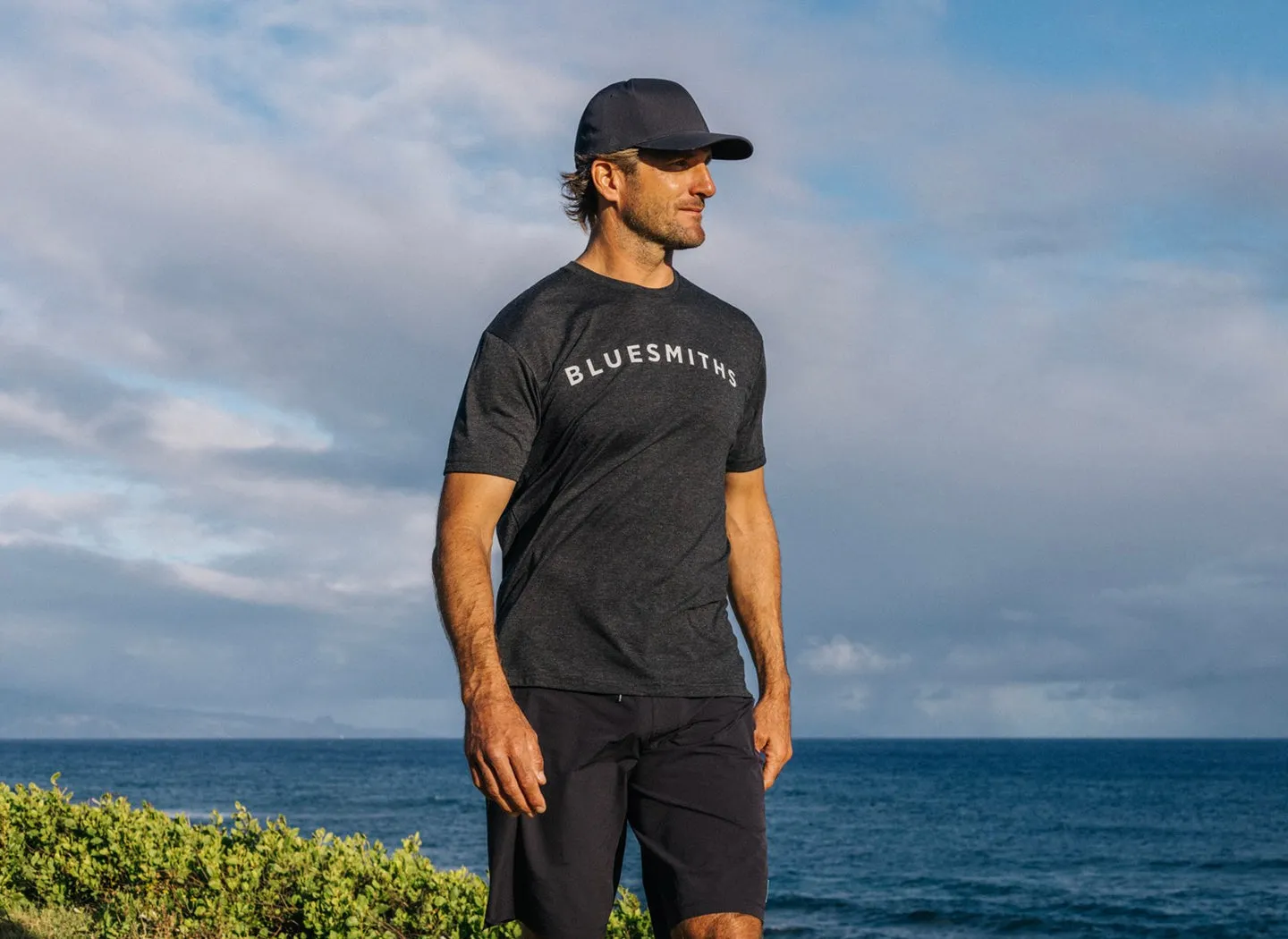 Bluesmiths Logo Men's Tee Shirt - Wordmark