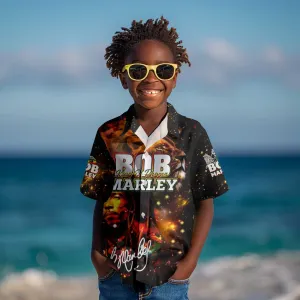 Bob King Of Reggae Rastafari Lion Kid Hawaiian Shirt You Never Know How Strong You Are DT02