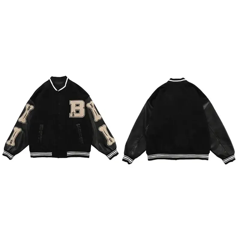 Bone varsity Jacket