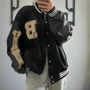 Bone varsity Jacket