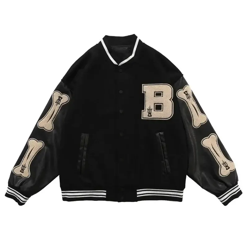Bone varsity Jacket
