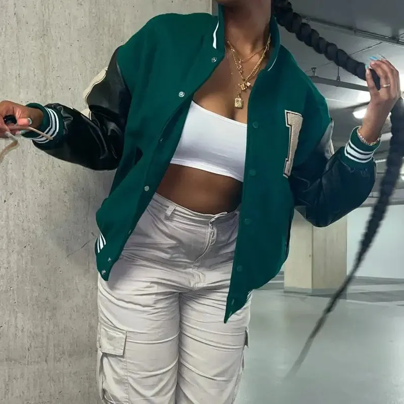 Bone varsity Jacket