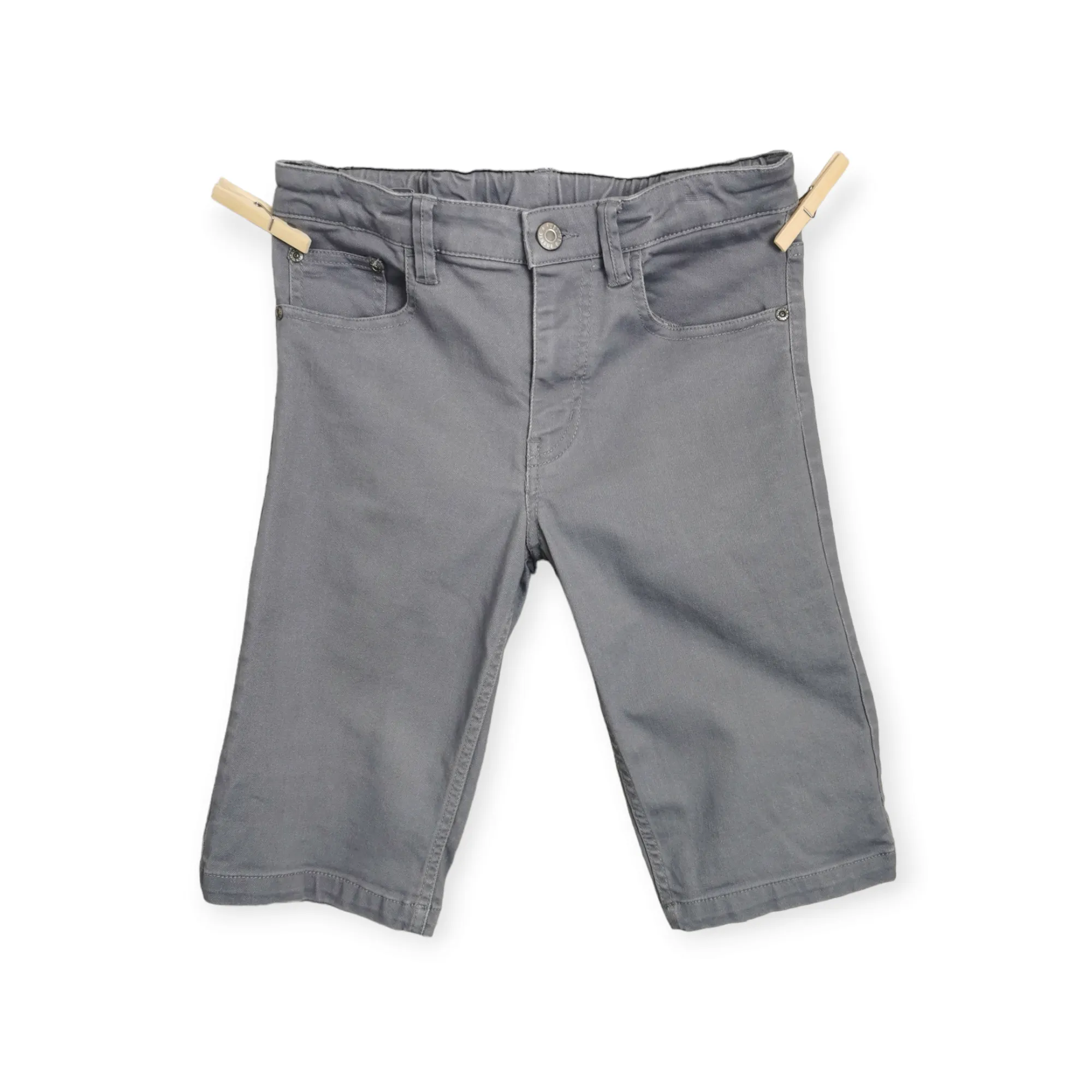 BOY SIZE 11/12 YEARS - H&M, Denim Jean Shorts EUC B44