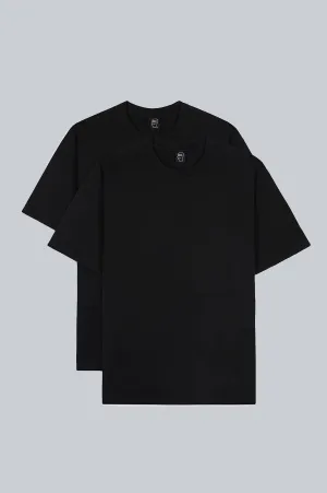 BRAIN DEAD 2-PACK EASY TEES BLACK
