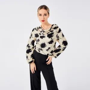 Briavelly® | Elegant Women'S Print Blouse