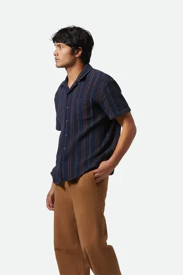 Brixton Bunker Waffle Stripe SS